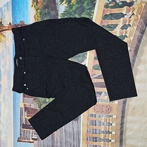 Eileen Fisher Graphic Print Skinny Pants Size 6P Petite